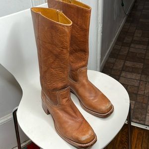 Vintage Frye Campus Boots Womens 10